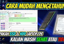 Cara Melihat Kesehatan Ssd Laptop